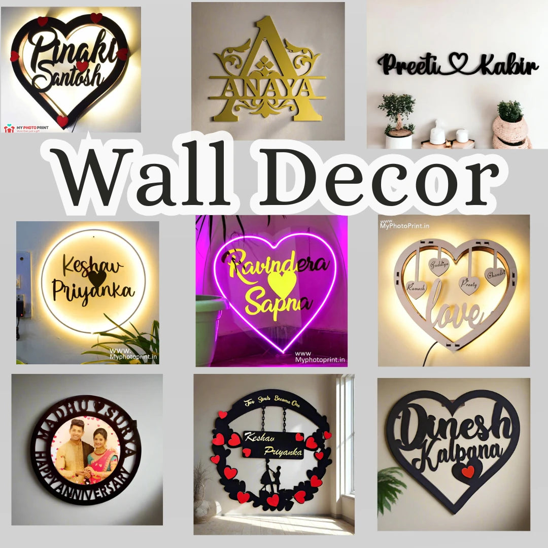 Wall Hangings &amp; Decor – MyPhotoPrint.in