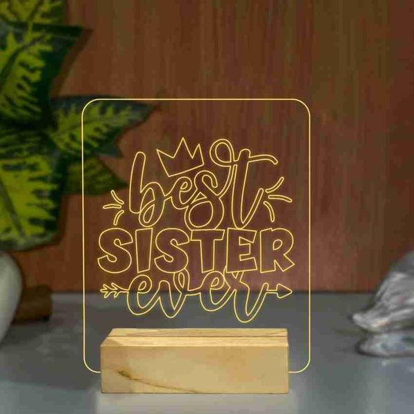 Sister Acrylic Lamp