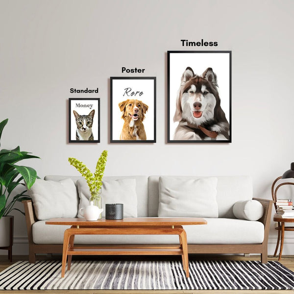 Personalized Dog Photo Frame โ A Paw-some Memory Keepsake