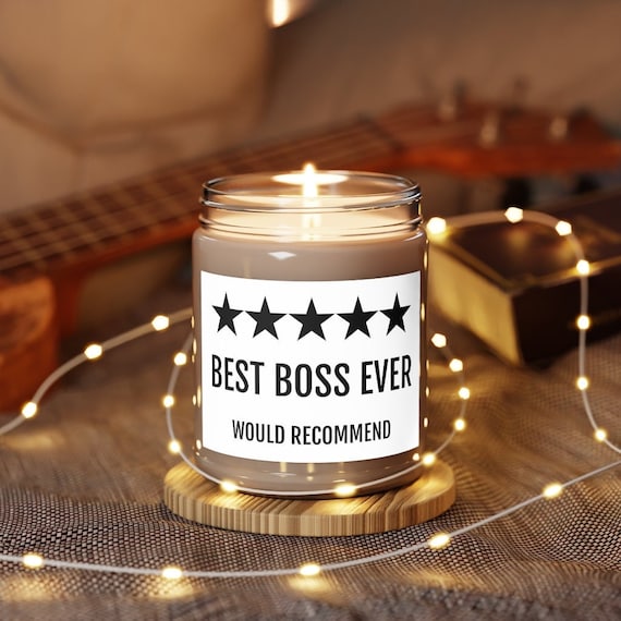 Boss’s Prestige Scented Candle
