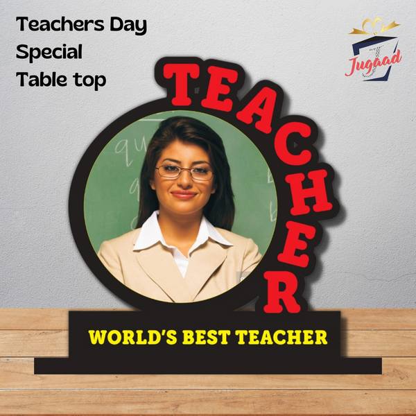 Best Teacher Personalized Photo Table Top