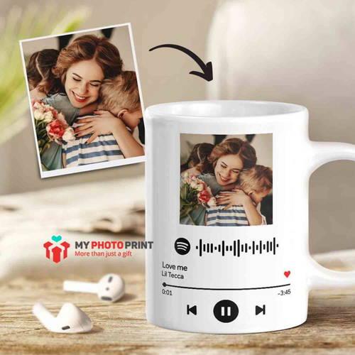 Customized Spotify Photo Mug
