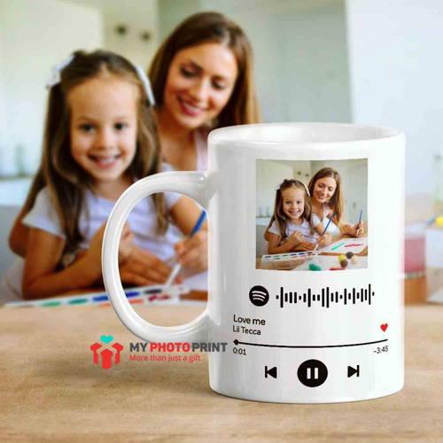 Customized Spotify Photo Mug