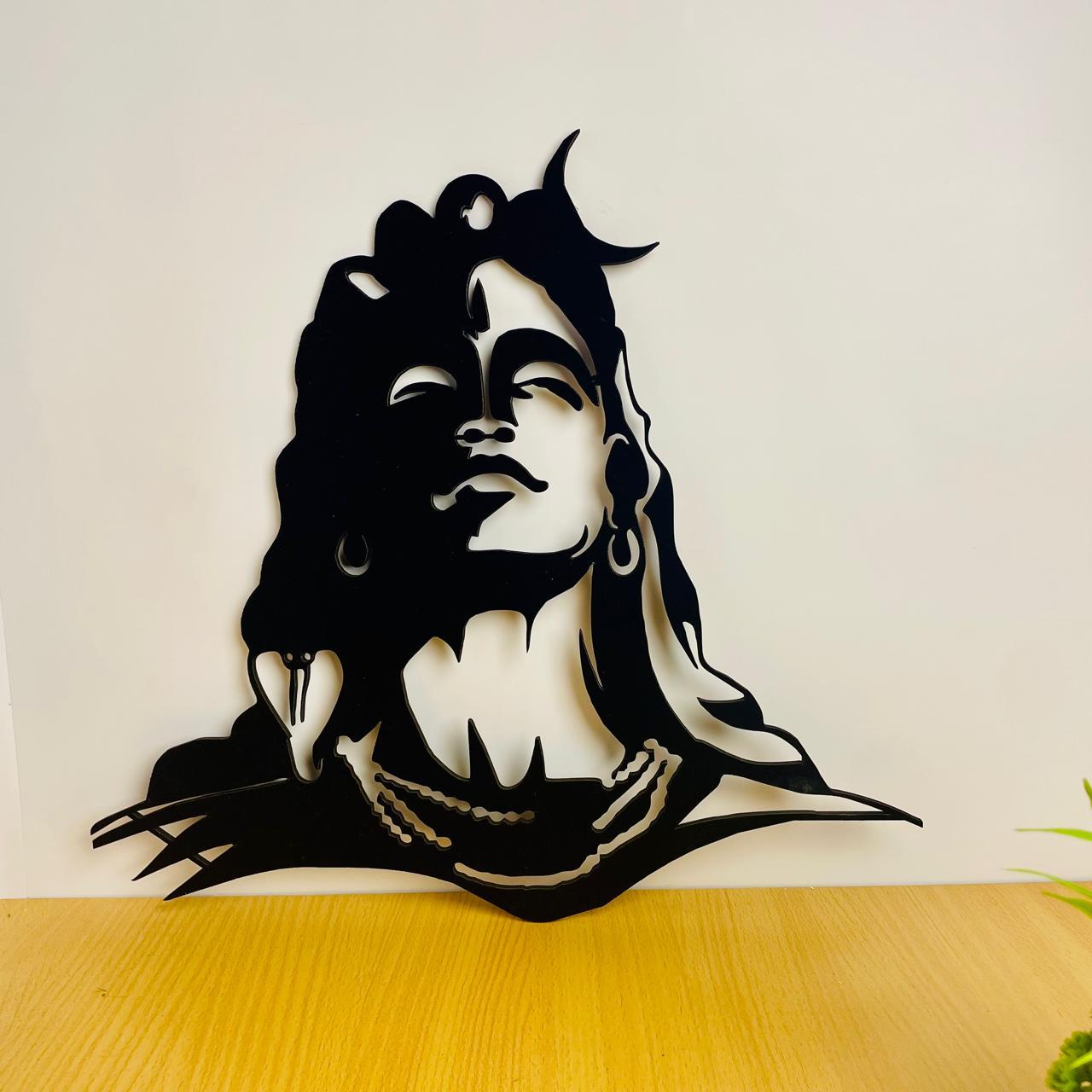 Mahadev Om Namah Shivaya Wooden Wall Decoration