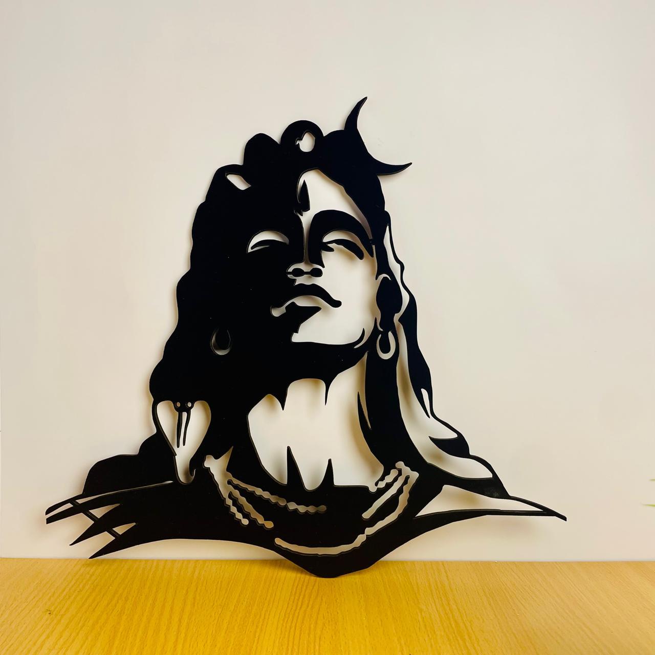 Mahadev Om Namah Shivaya Wooden Wall Decoration