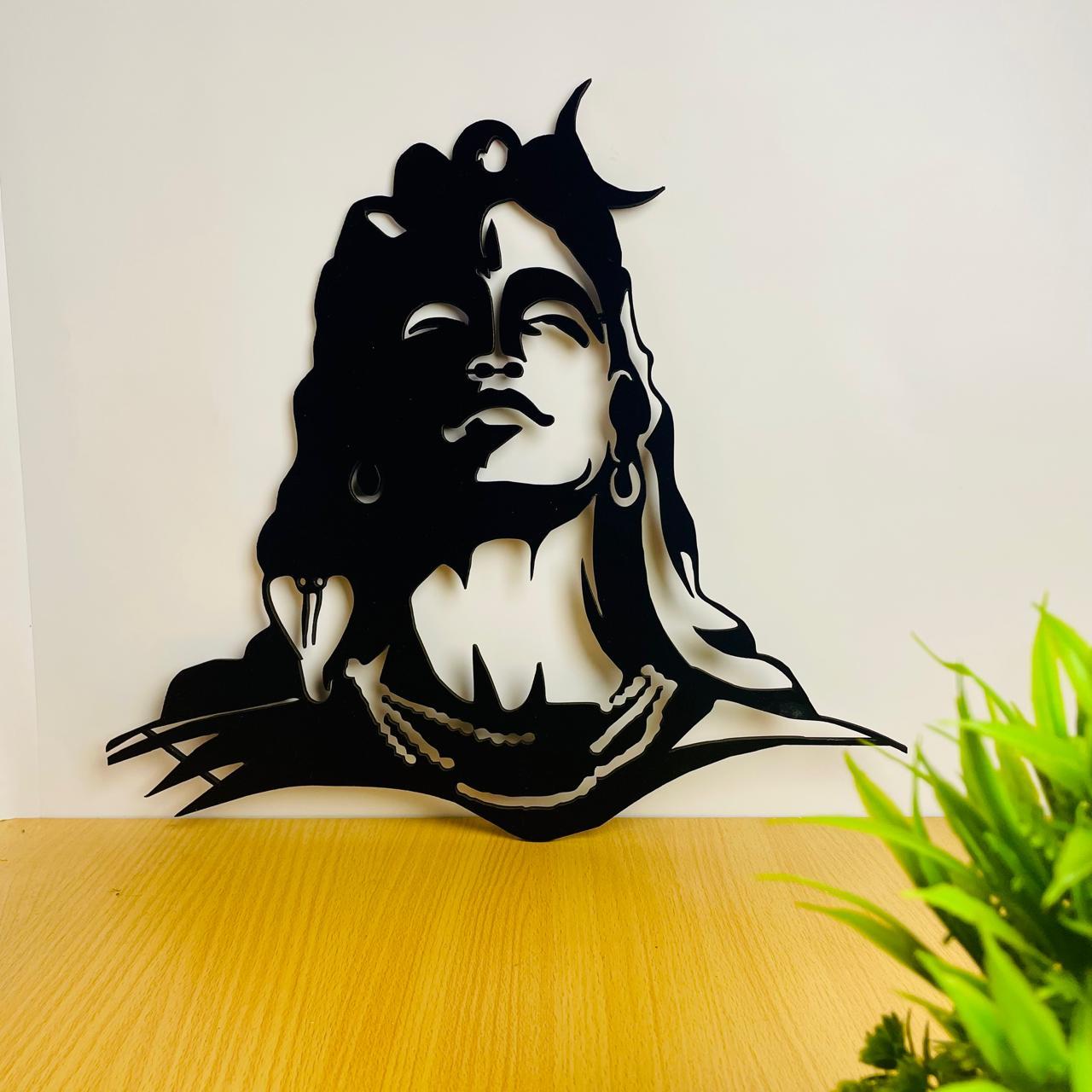 Mahadev Om Namah Shivaya Wooden Wall Decoration