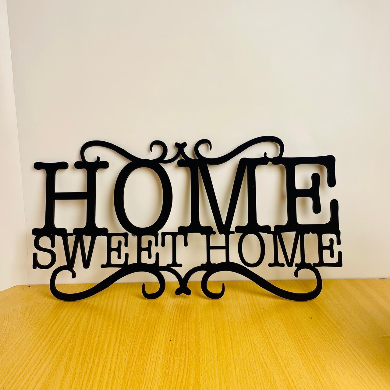 Home Sweet Home Wooden Wall Decoration