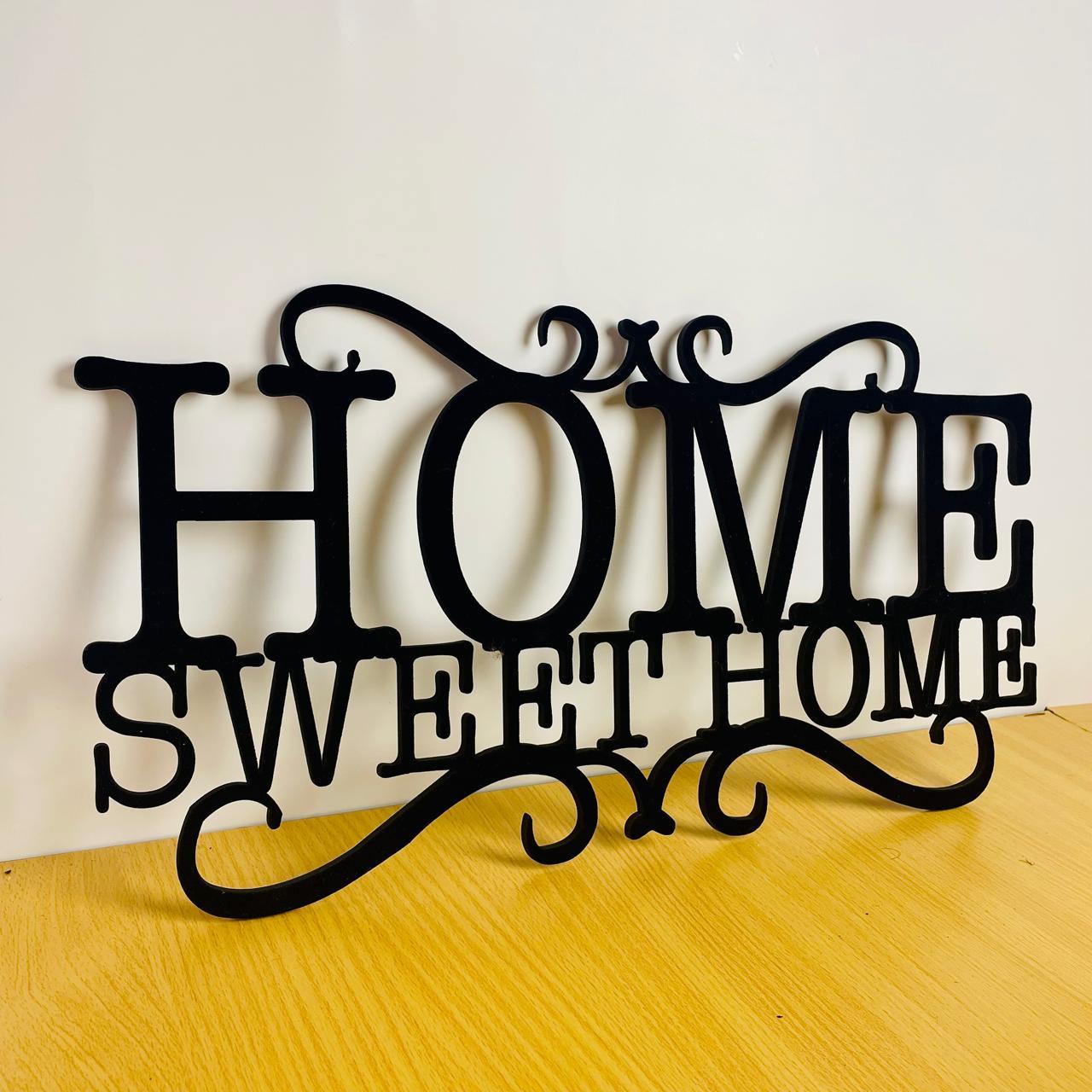 Home Sweet Home Wooden Wall Decoration