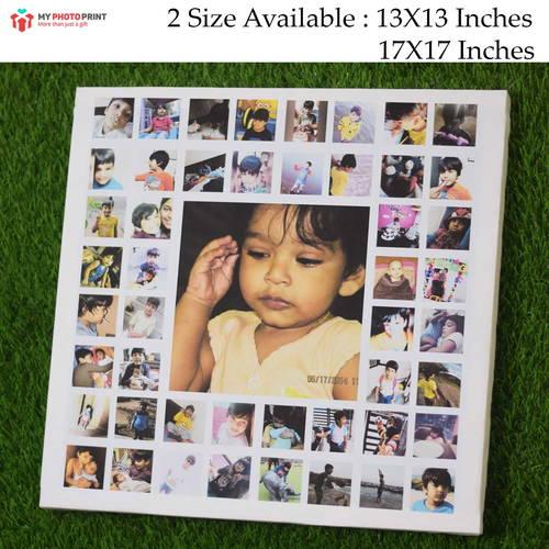 Customized Multiple Photo Frame Collage Canvas #1042