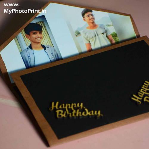 Personalized Handmade Photo Card With 12 Photos