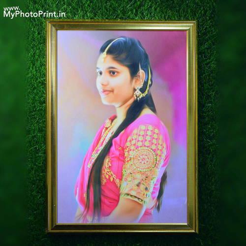 Customized Oil Painting Photo Frame