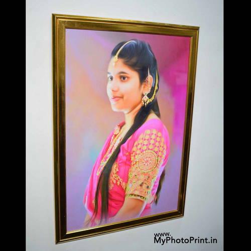 Customized Oil Painting Photo Frame