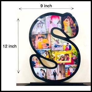 A to Z Alphabet Table Gift with 12 Photos