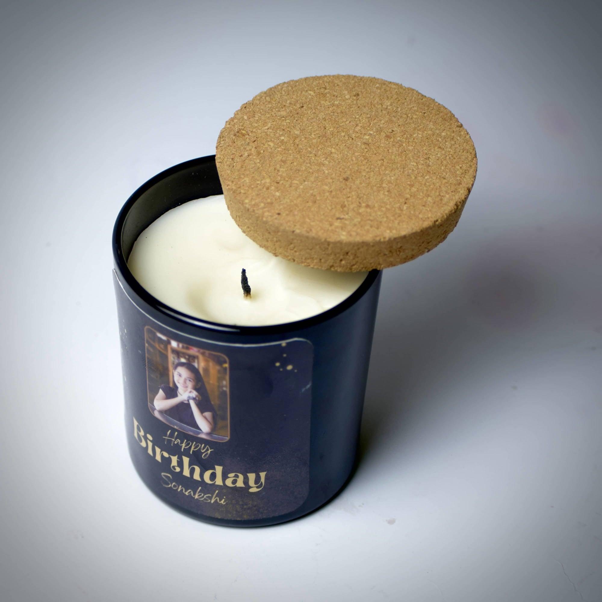 Customized & Personalised Photo Candles For Birthday