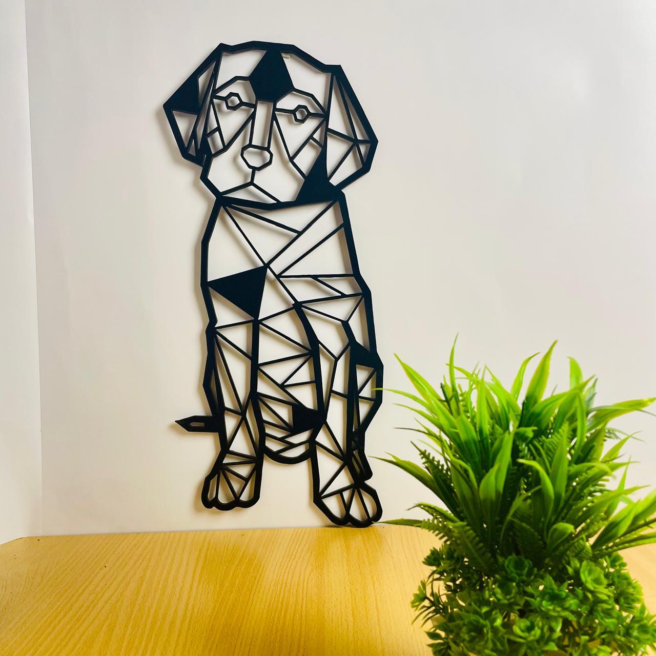 Dog Wooden Wall Decoration
