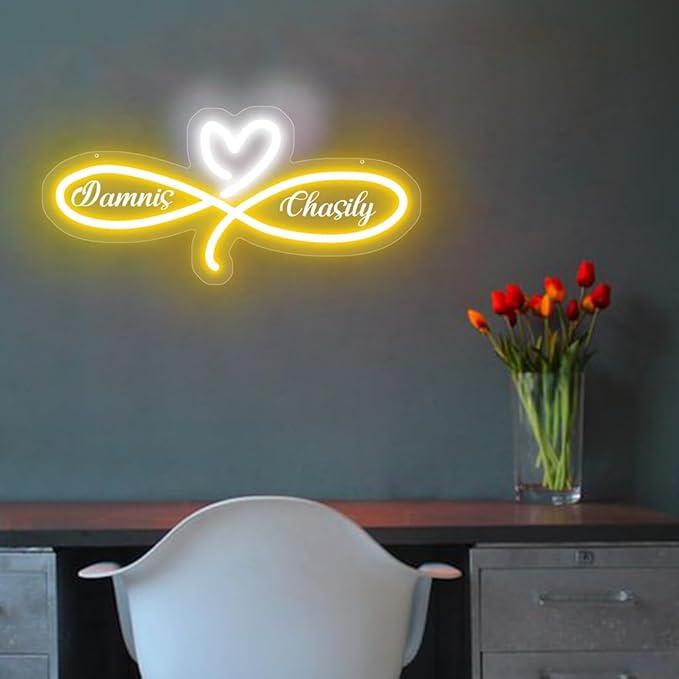 Personalized Couple Name Neon