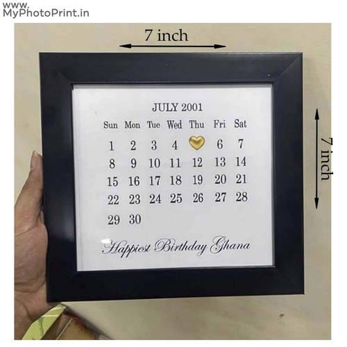 Customized Love Frame With Your Message And Dates