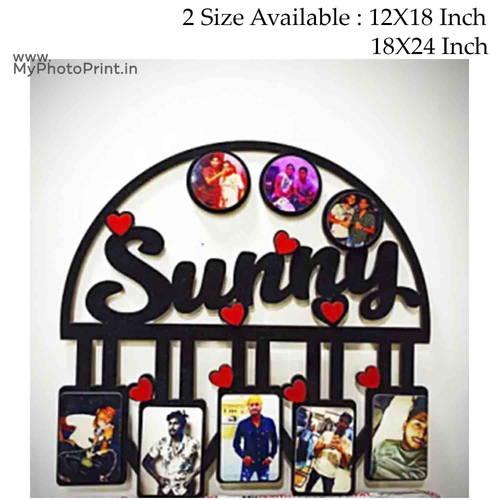Customized Occasion/ Name Photo Frame Collage