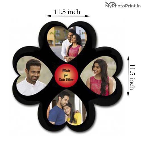 Customized Flower Photo Frame