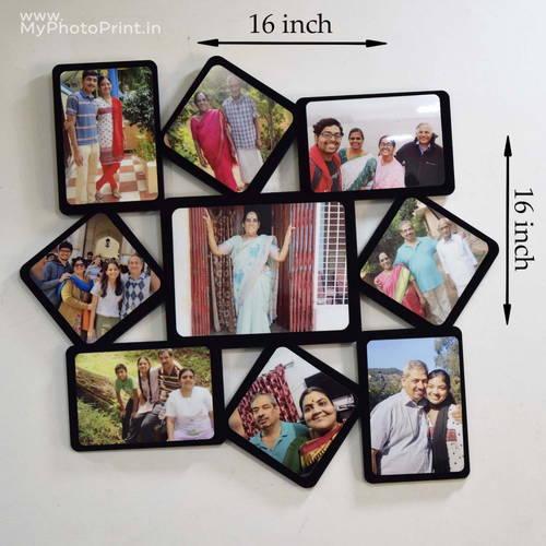 Customized Unique Cutout Multi Photo Frame/collage