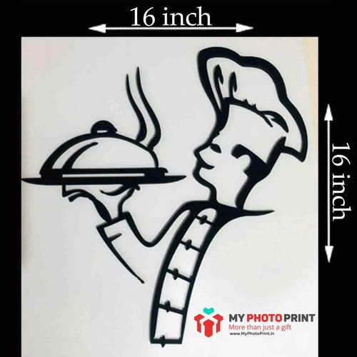 Chef-kitchen Master Wooden Wall Decoration