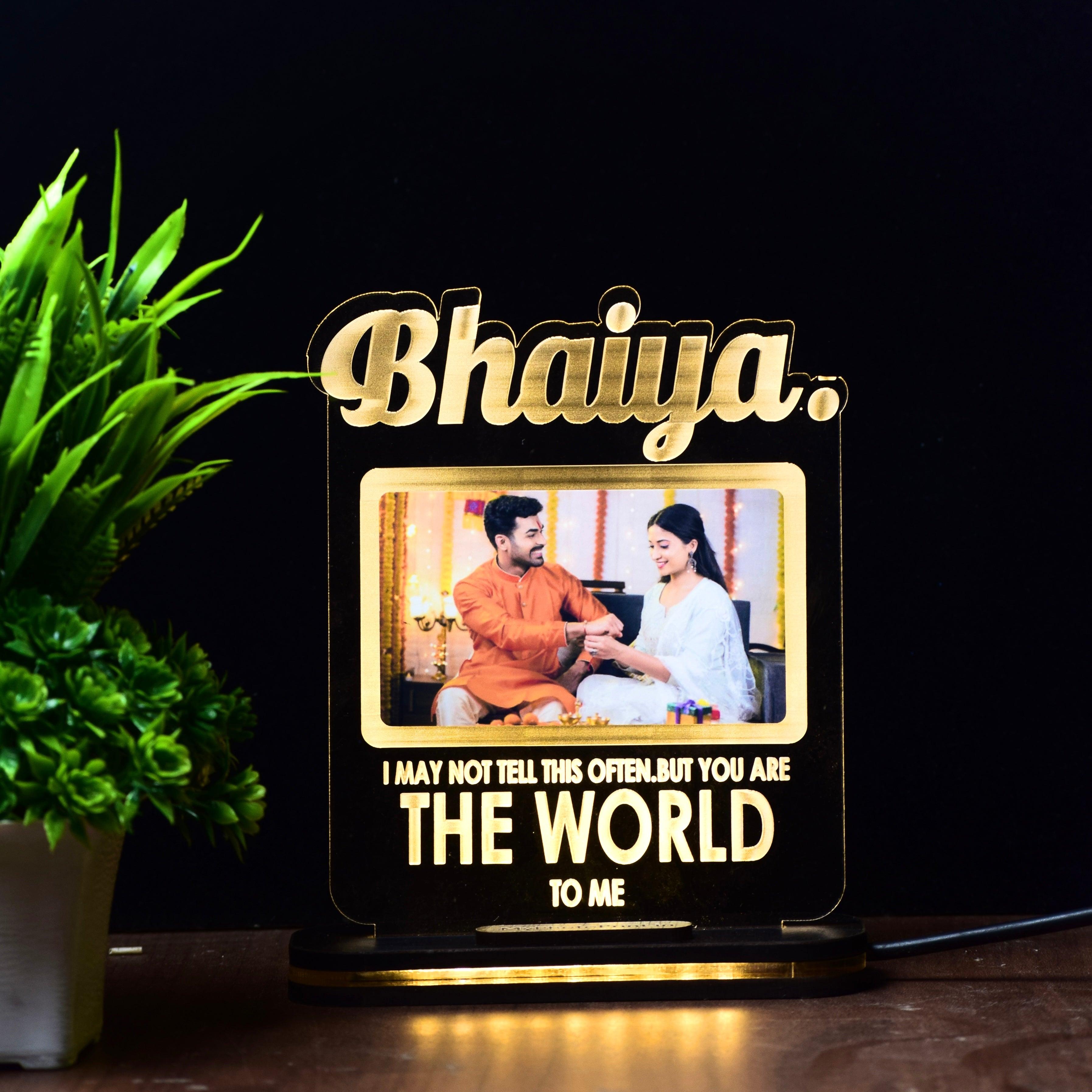 Siblings Special Bond  Lamp for Raksha Bandhan