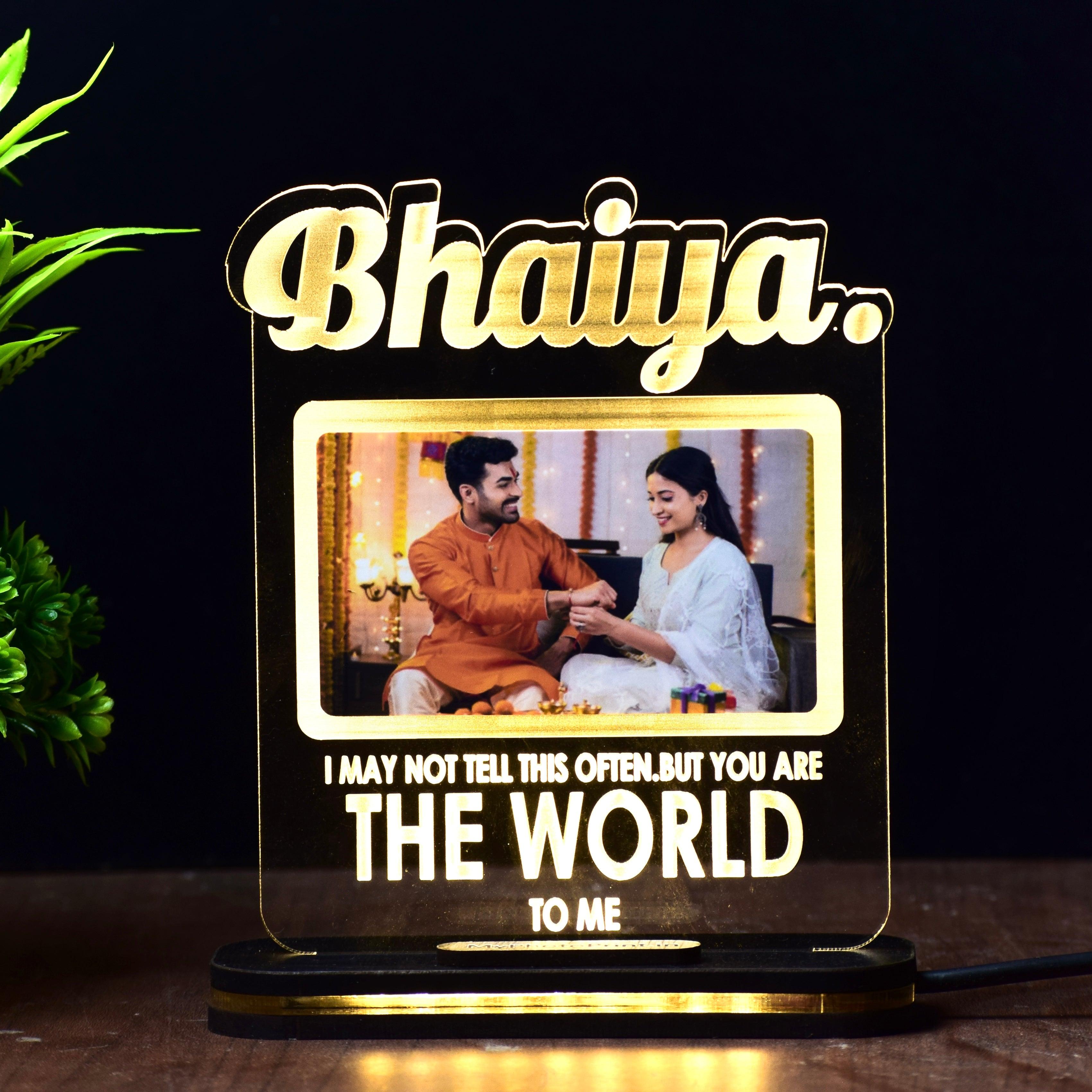 Siblings Special Bond  Lamp for Raksha Bandhan