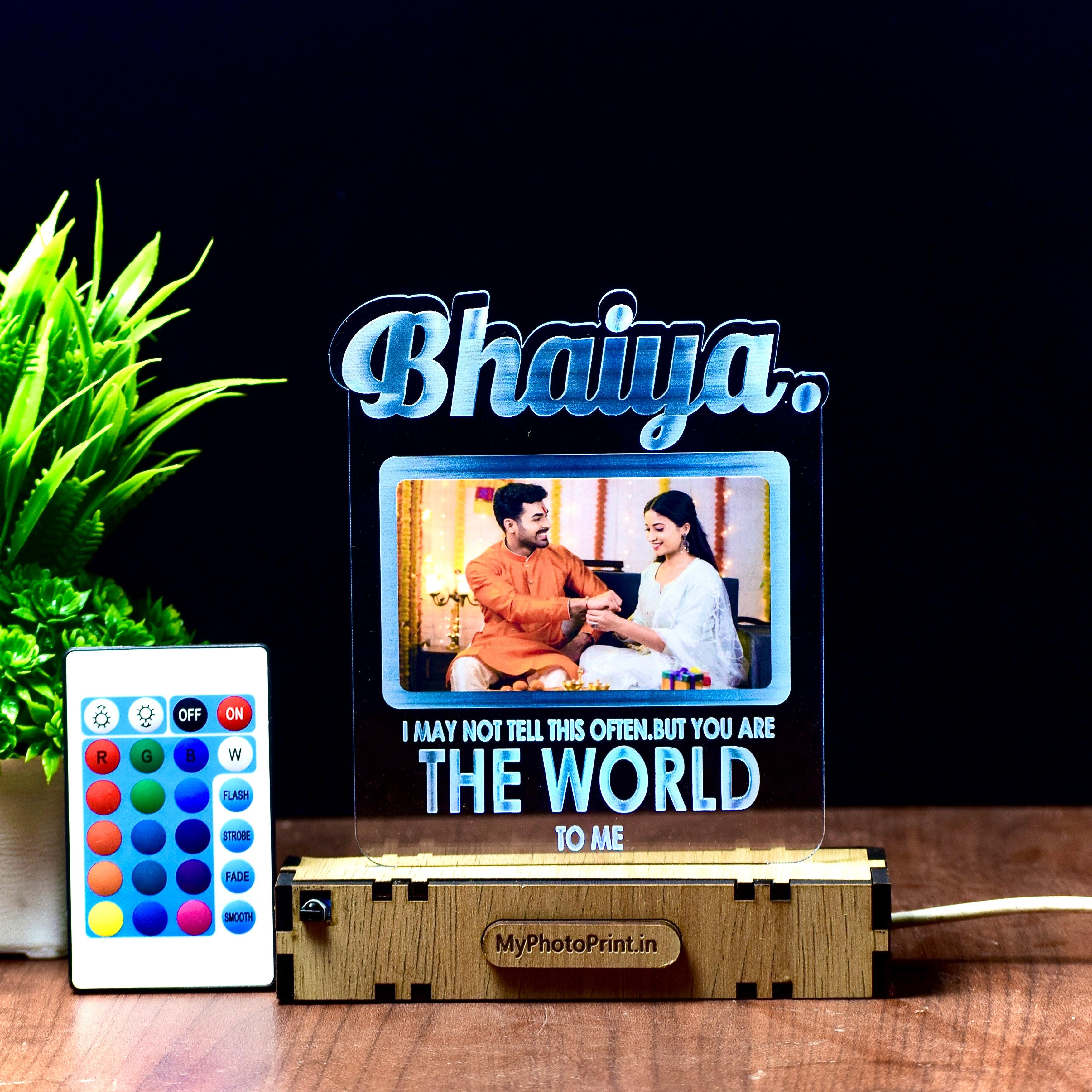 Siblings Special Bond  Lamp for Raksha Bandhan