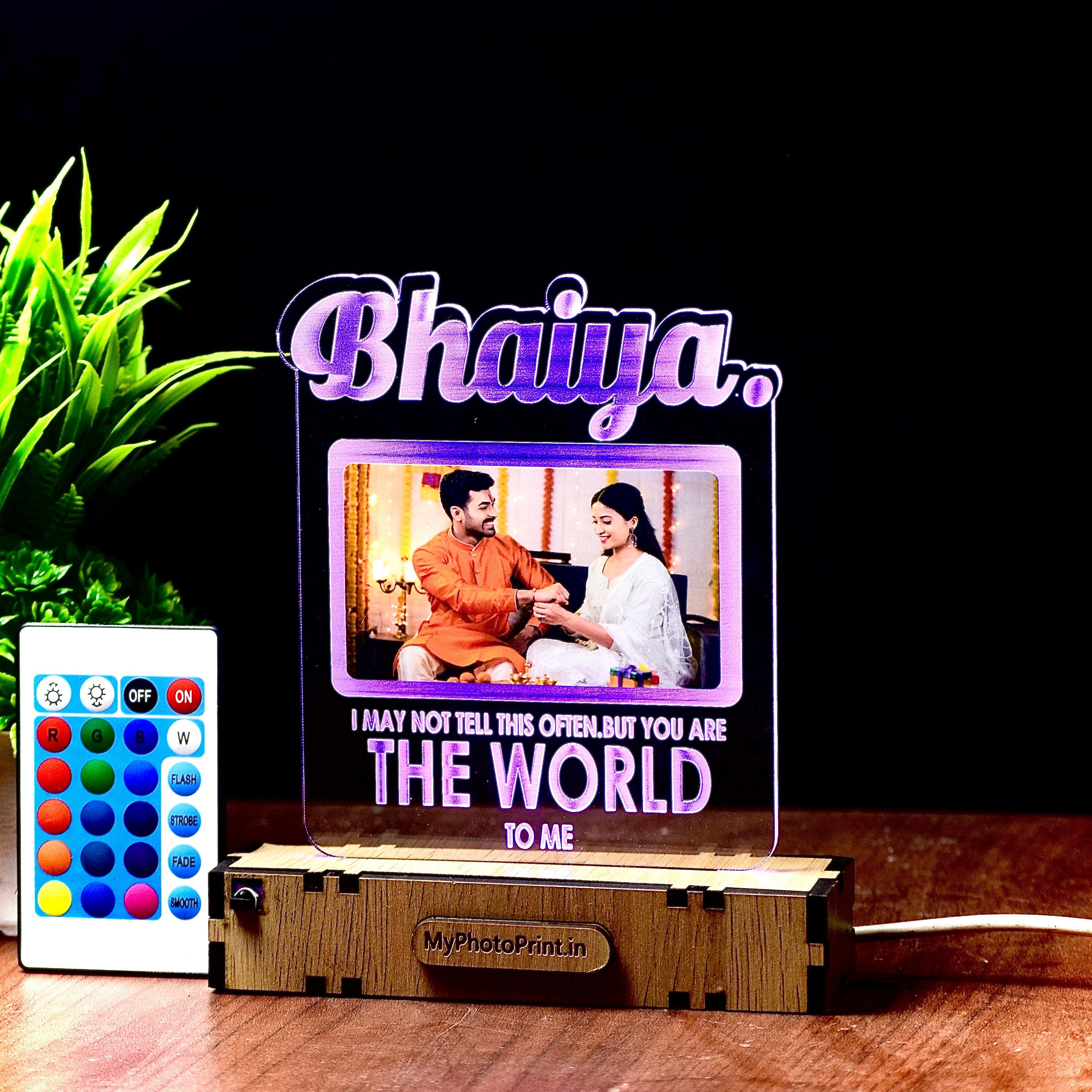 Siblings Special Bond  Lamp for Raksha Bandhan