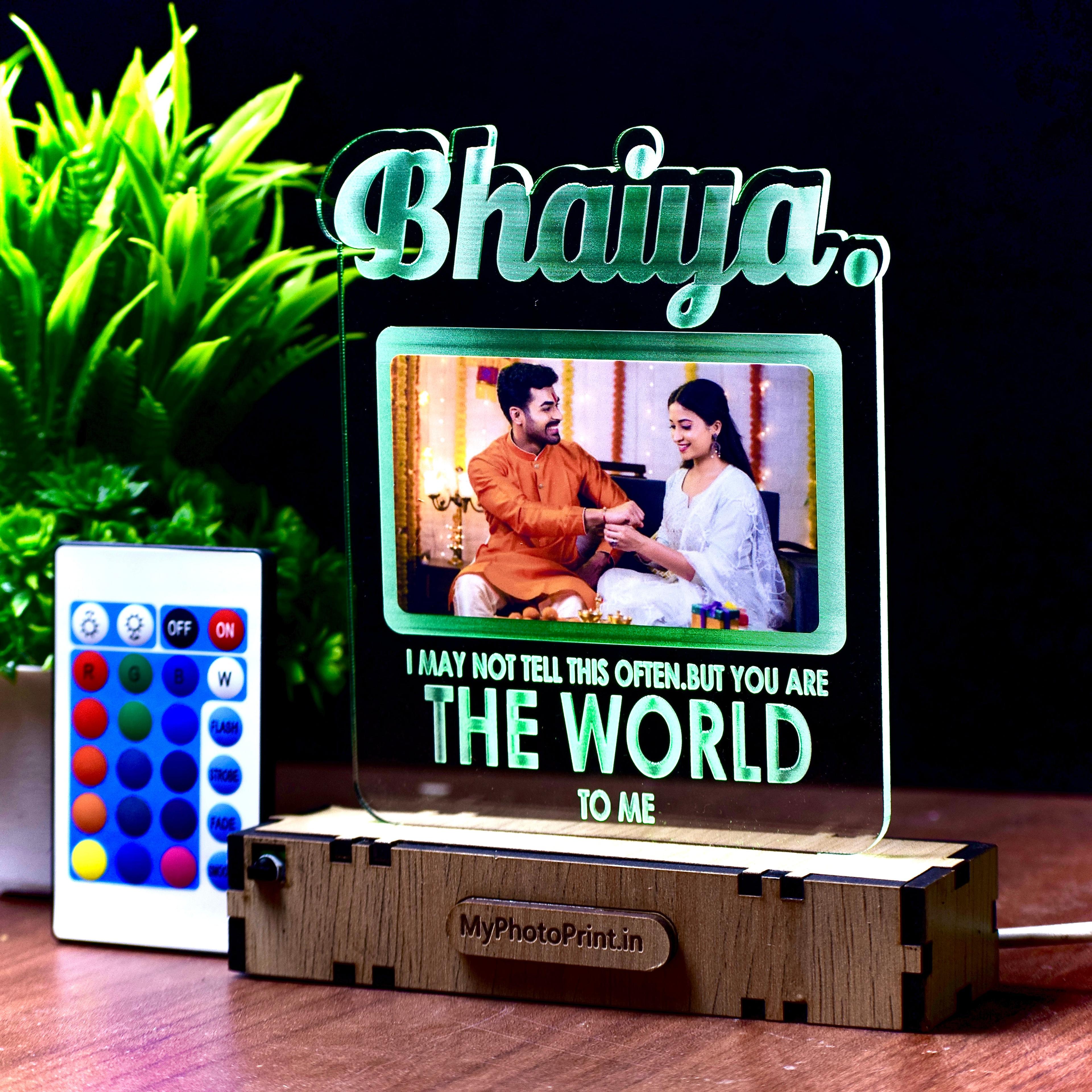 Siblings Special Bond  Lamp for Raksha Bandhan