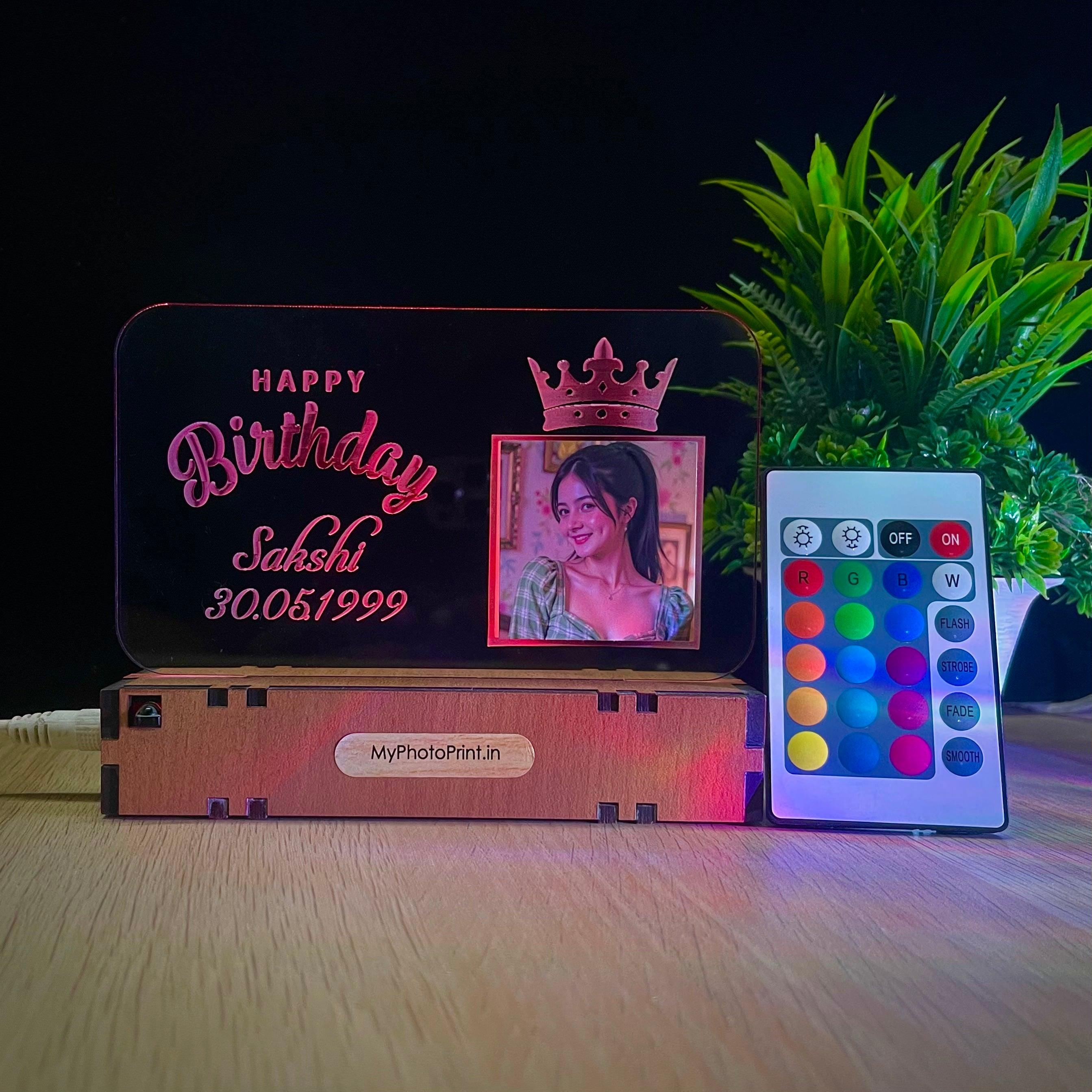 Royal Birthday LED Crown Lamp