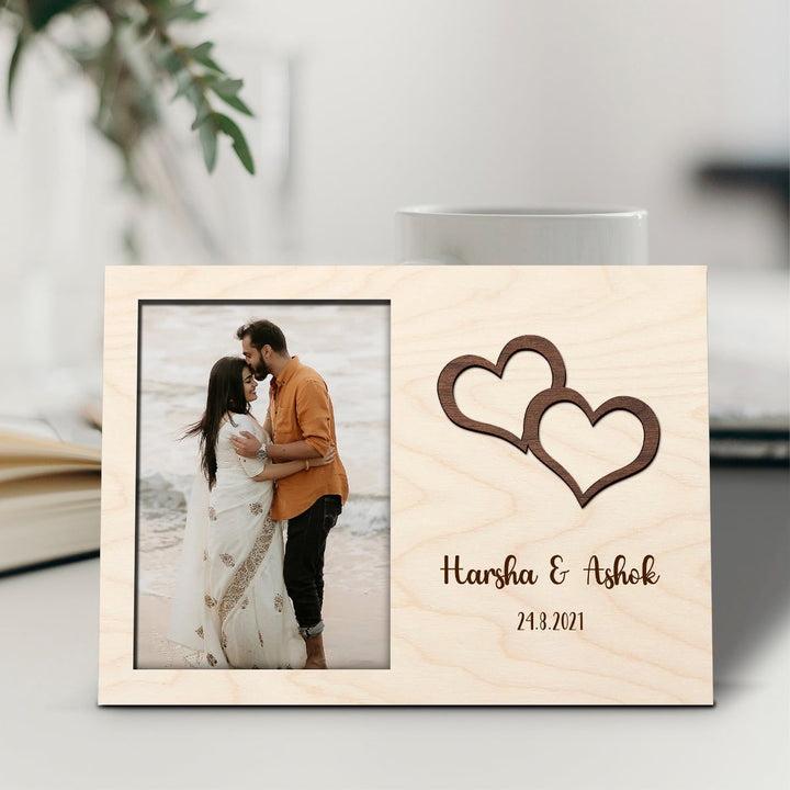 Personalized Love Wooden Photo Frame