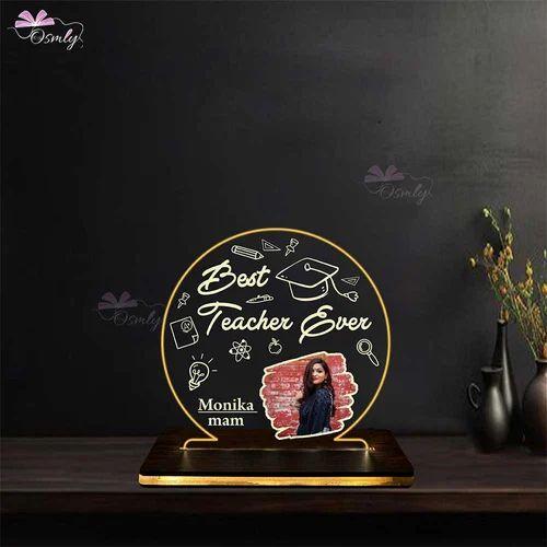 Personalized LED Photo Lamp for Teachers – A Bright Way to Say "Thank You"!