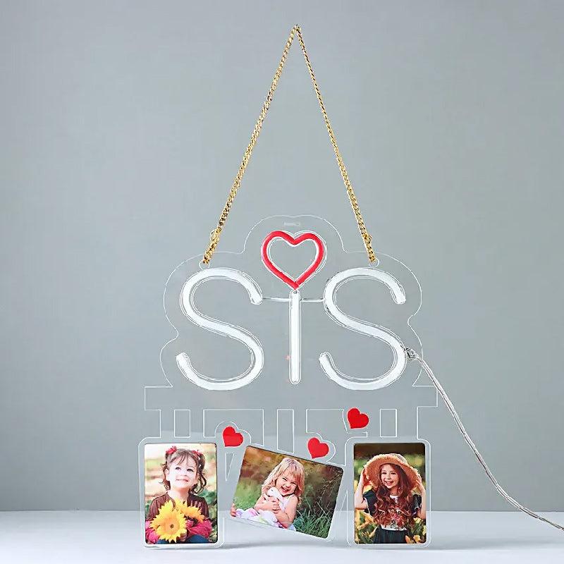 💖 Sister Neon Sign - Illuminate Your Sister’s World with Love