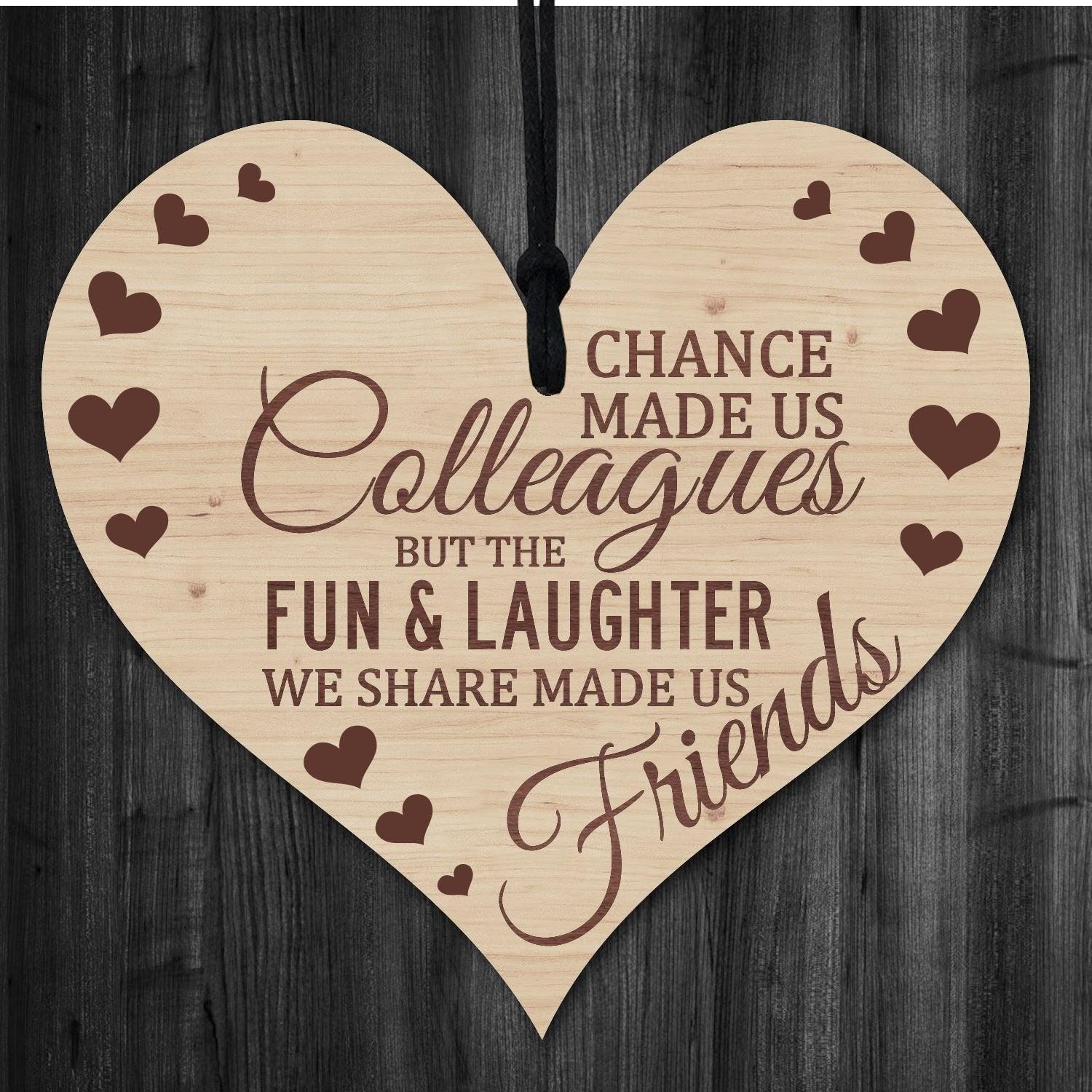 Personalized Wooden Heart Hanging