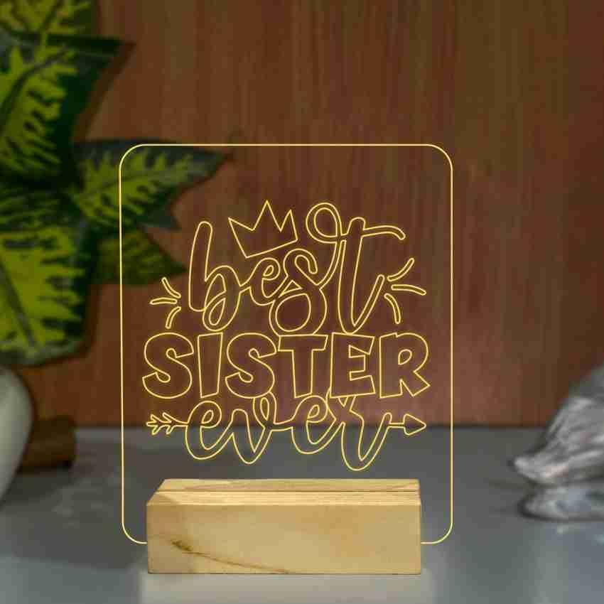 Sister Acrylic Lamp