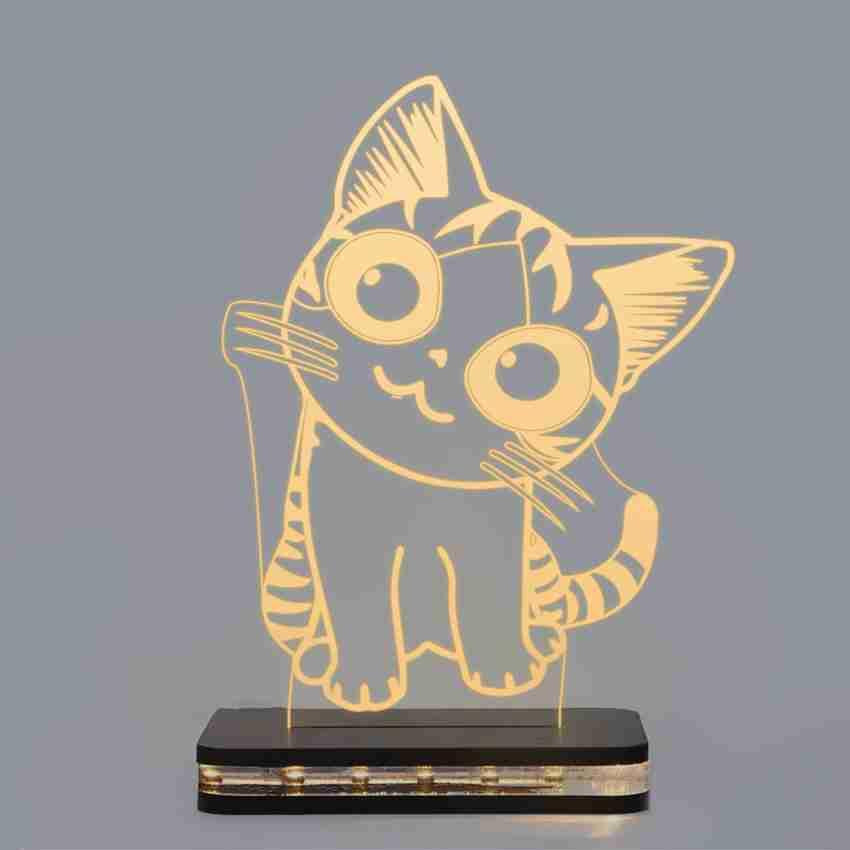 Personalized Cat Acrylic Lighting Lamp