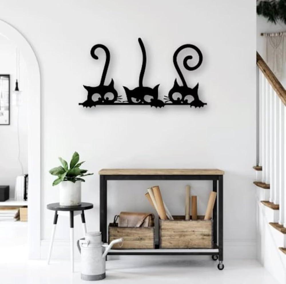 Artrooms Kittens Metal Wall Art β Stylish Wall Hanging π±β¨