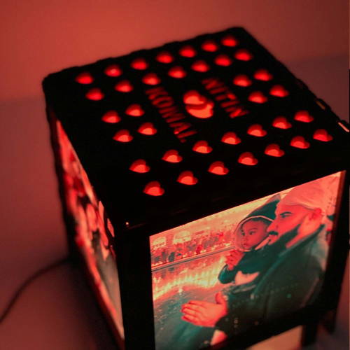 Customized Photo Velvet Led  Box