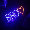 BRO Neon Light – Personalized Wall Decor Gift