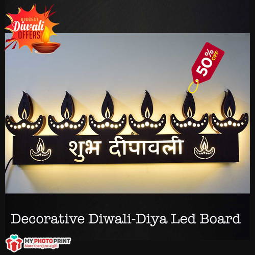 Decorative Diwali-diya Led Board