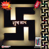 Shubh Labh Swastik Religious Name Board