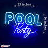 Pool Party Led Neon Sign Decorative Lights Wall Decor