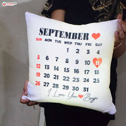 Customized Wishing Married Life Cushion (Copy)