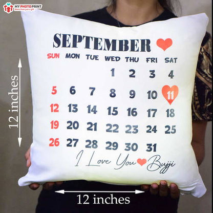 Customized Wishing Married Life Cushion (Copy)