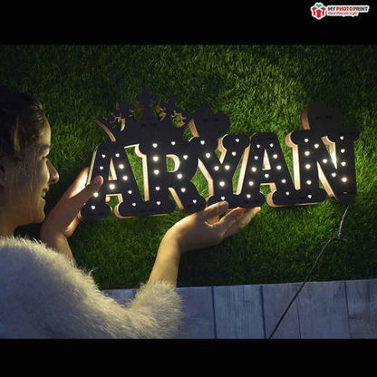 Customized Your Name Board Multicolor Led And Remote