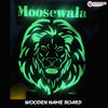 Customized Fearless Lion Name Board Multi Color Led And Remote