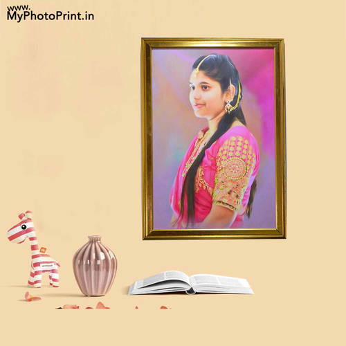 Customized Oil Painting Photo Frame