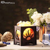 Sun & Moon Himalayan Rock Salt Lamp Basket