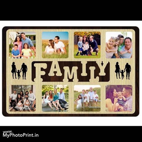 Customized Family Wooden Photo Frame